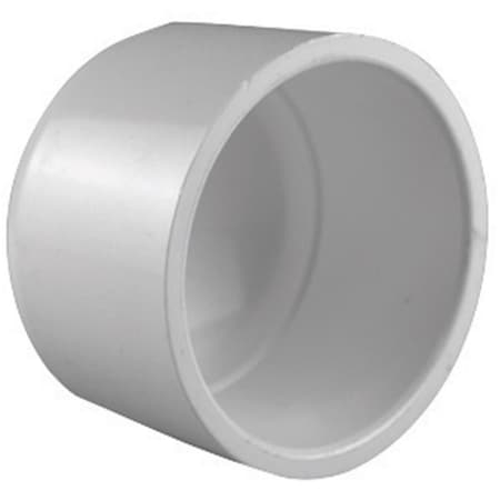 Charlotte Pipe And Foundry PVC021161200 PVC Cap 1.25 in. Slip Schedule 40, 25PK 43158